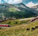 Suíça, de trem